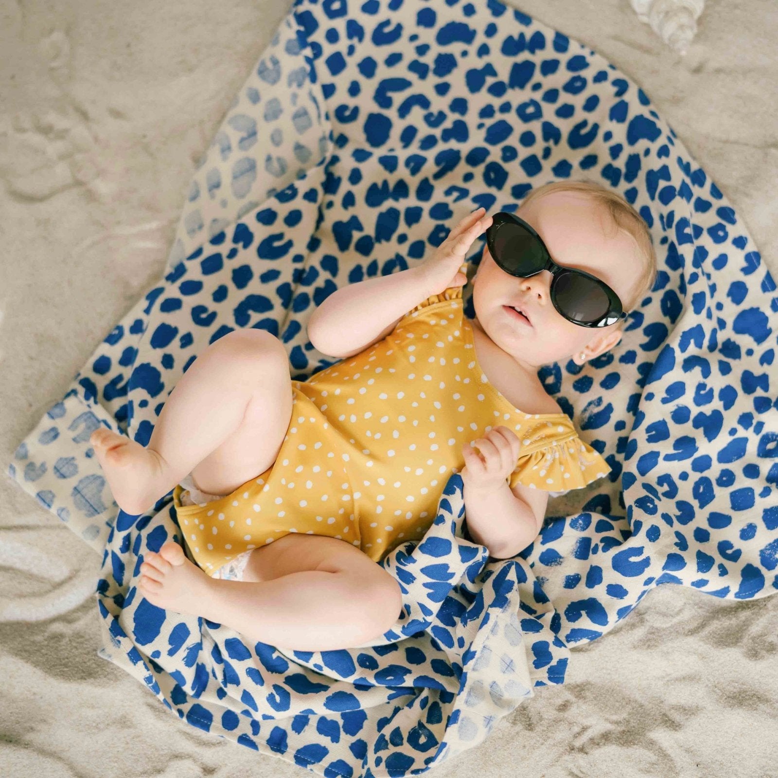 Nagy muszlin pelenkák WILD COLOR Leopárd&Zebra, 2 db