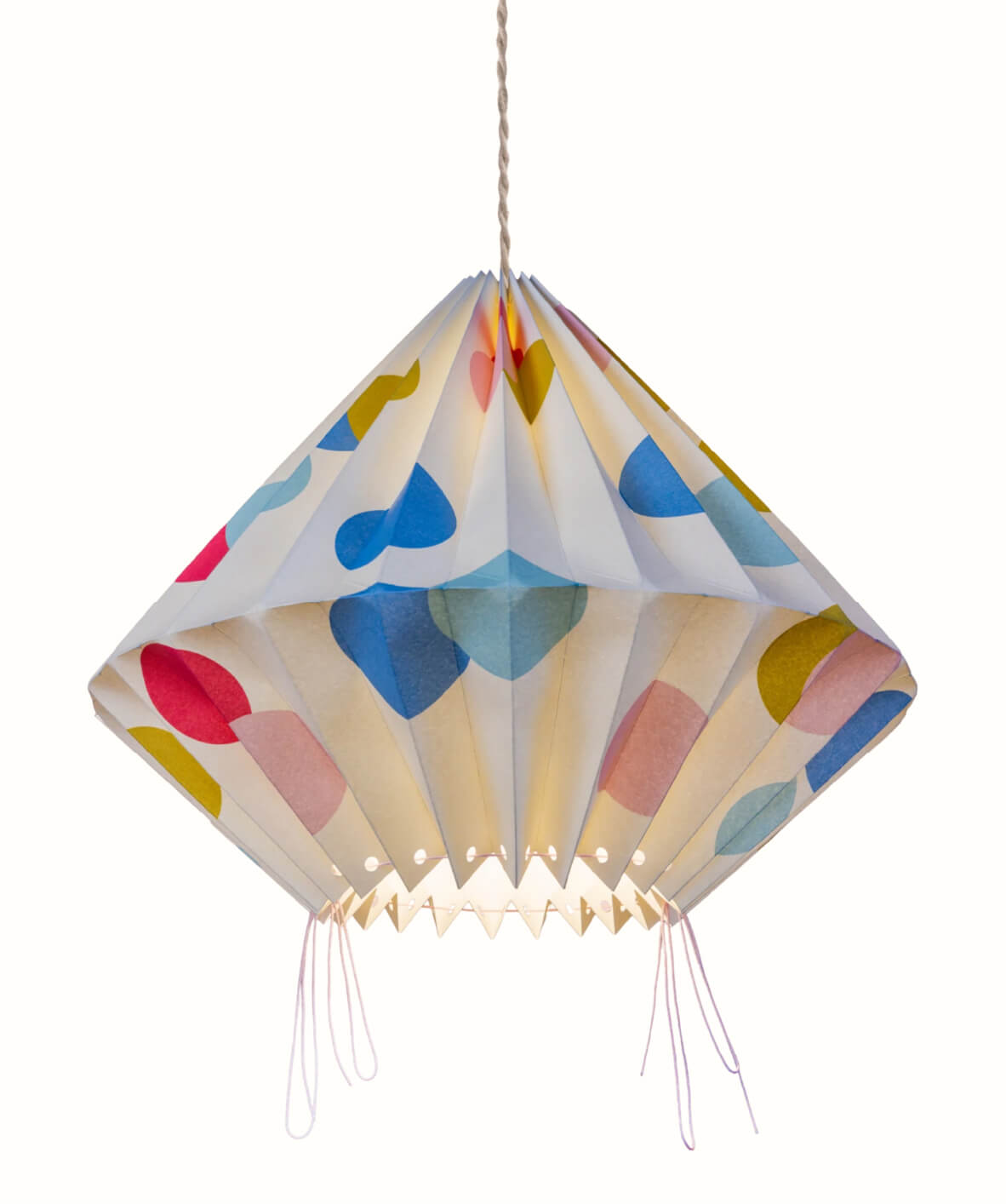 Papír lámpabúra Celebration