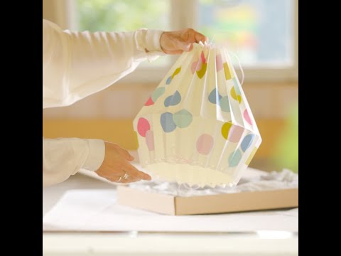 Papír lámpabúra Celebration