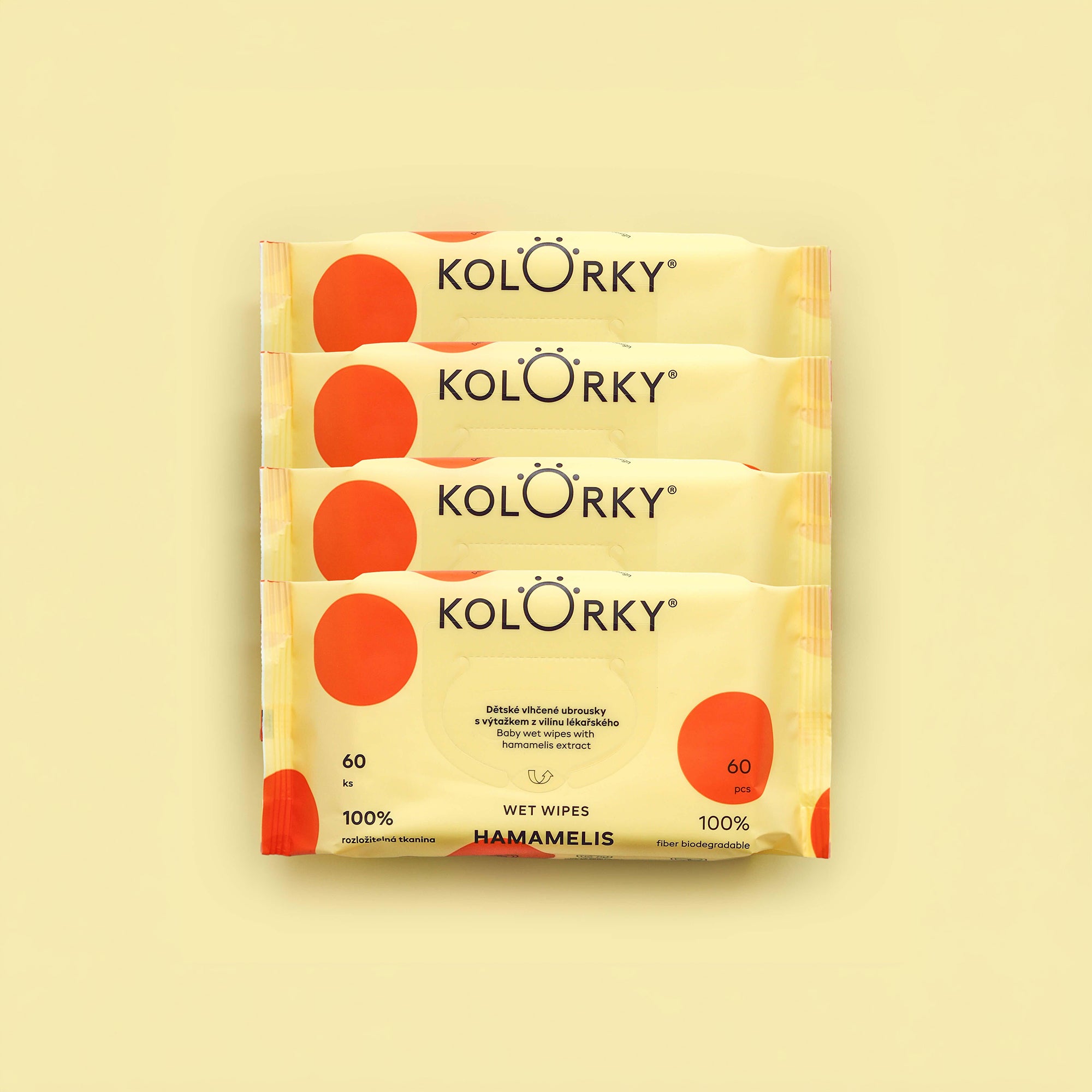 WET WIPES, Hamamelis 4 csomag