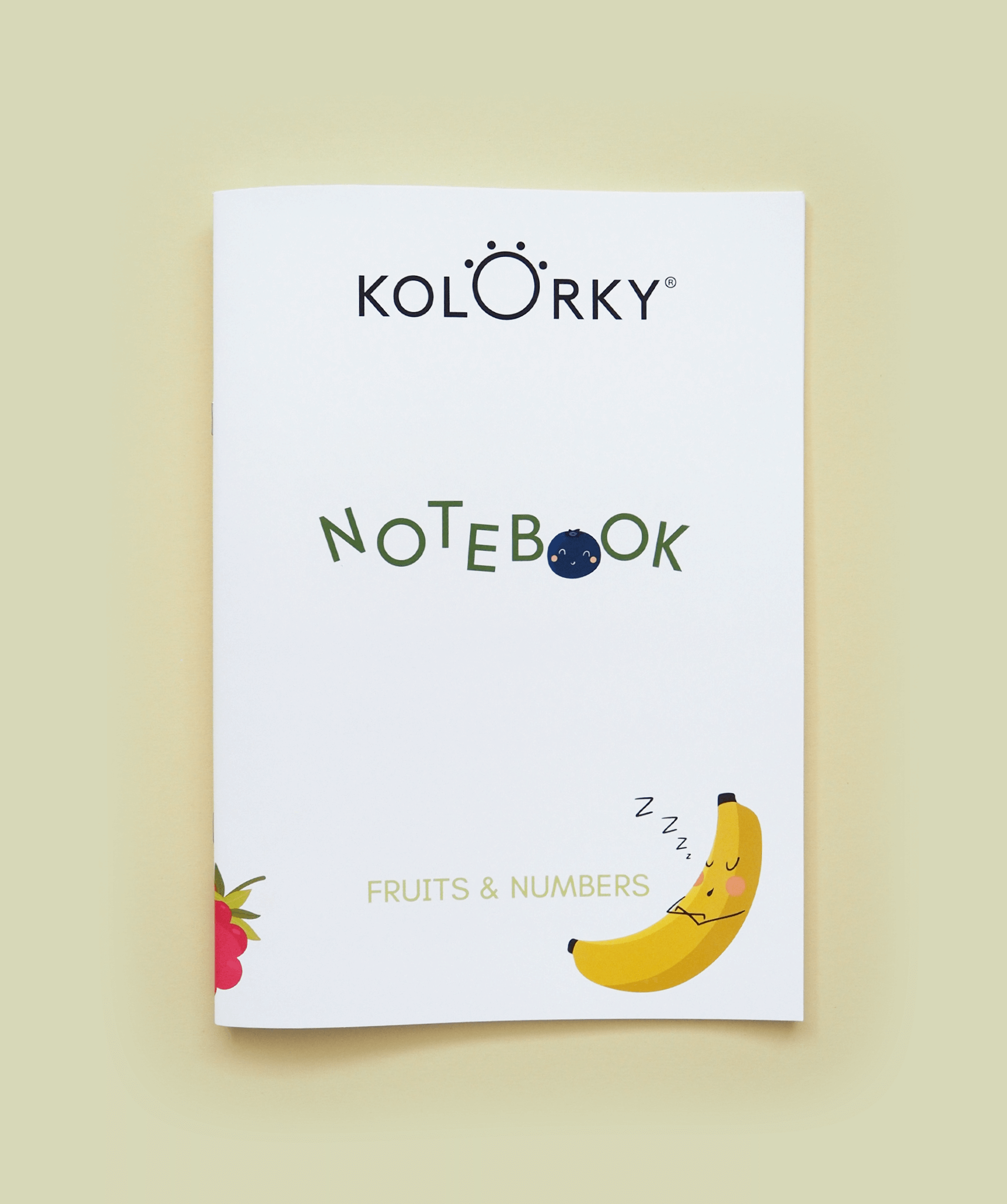 Füzet Gyümölcsök és számok