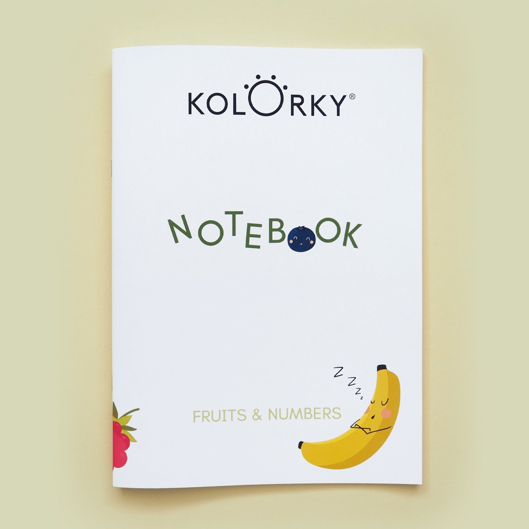 Füzet Gyümölcsök és számok