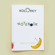 Füzet Gyümölcsök és számok