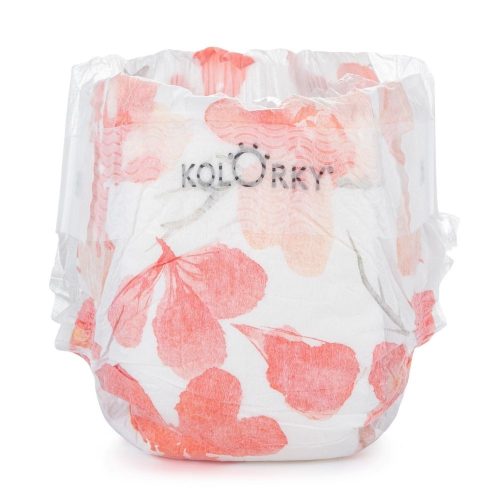 KOLORKY DAY Virágok ÖKO pelenka S (3-6kg) - 25 db